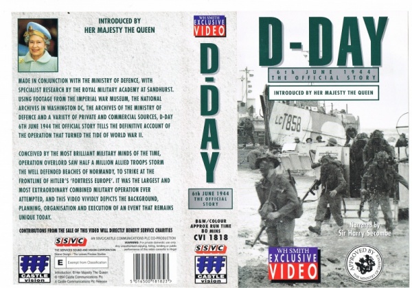 D-Day 6th June 1944 - The Official Story - VHS Video